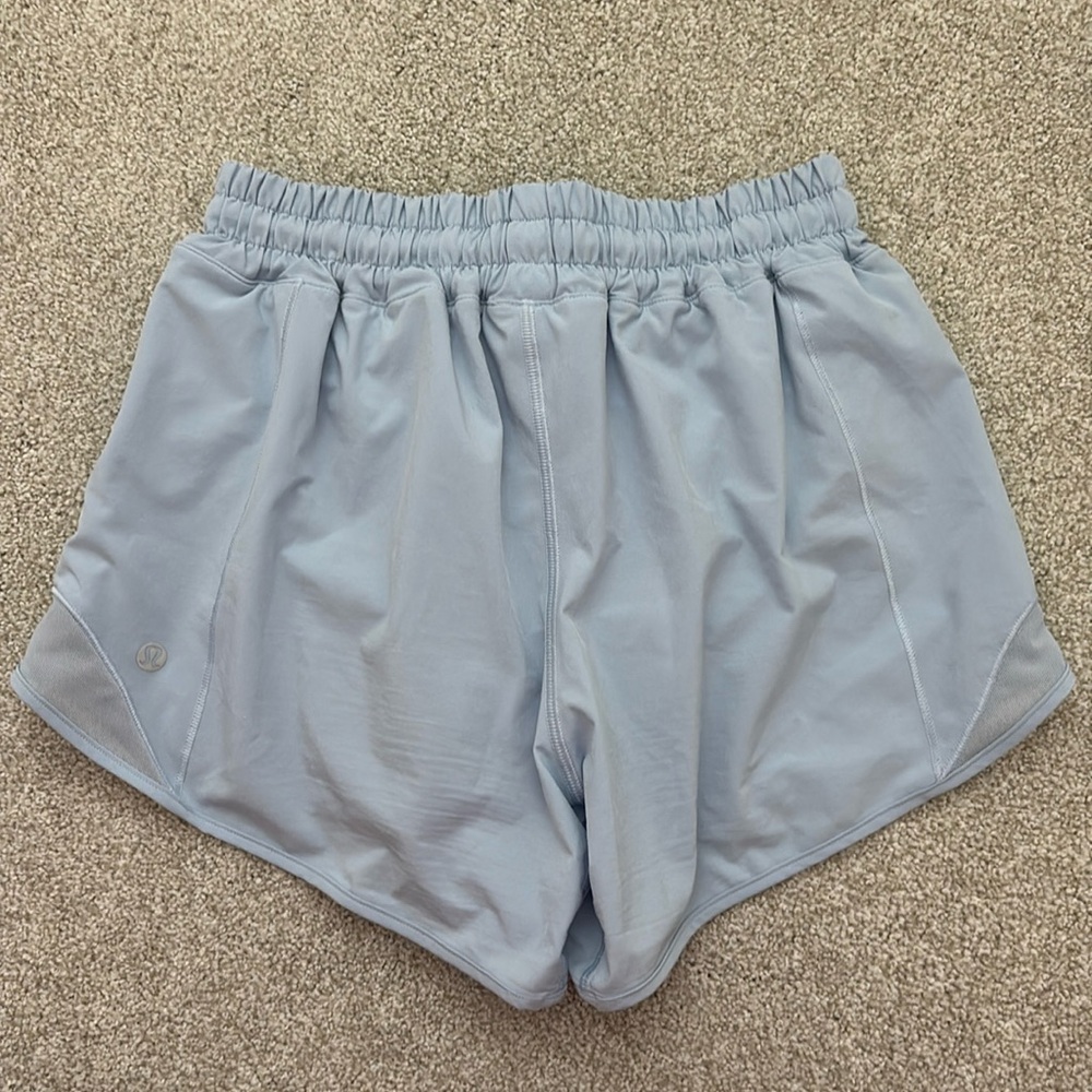 Lululemon Hotty Hot Shorts 4” “Blue Linen” Size 4 - Picture 4 of 6